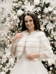 Свадебное платье Шубка, купить в Воронеже